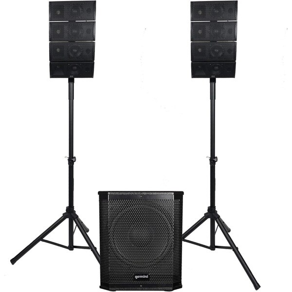 Main product image for Gemini LRX-448 Portable Line Array Speaker System w/ Subwoofer235-147